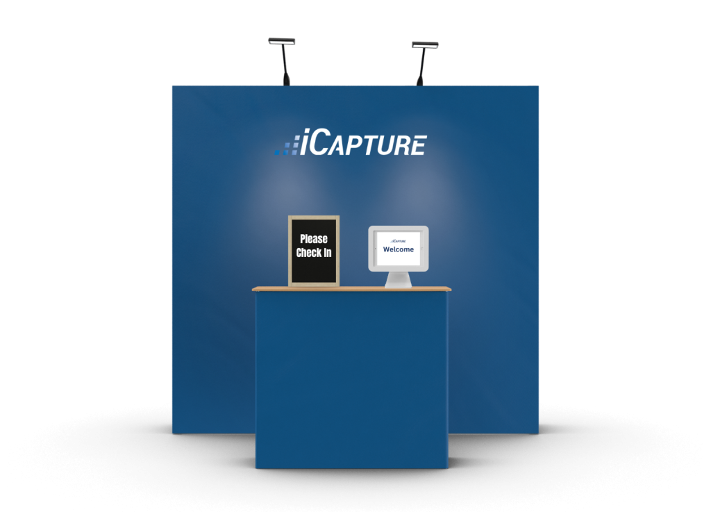 trade show check in kiosk