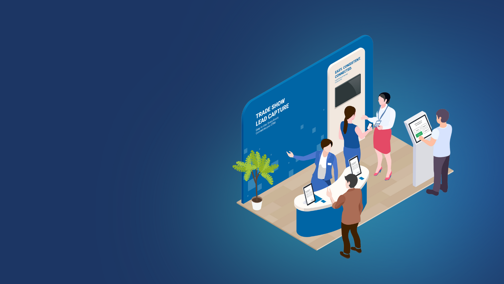 5 Ways to Add a Lead Capture Kiosk To Your Trade Show Strategy